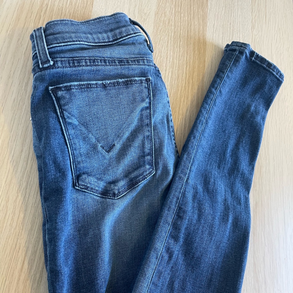 Hudson Krista Super Skinny Distressed Jeans